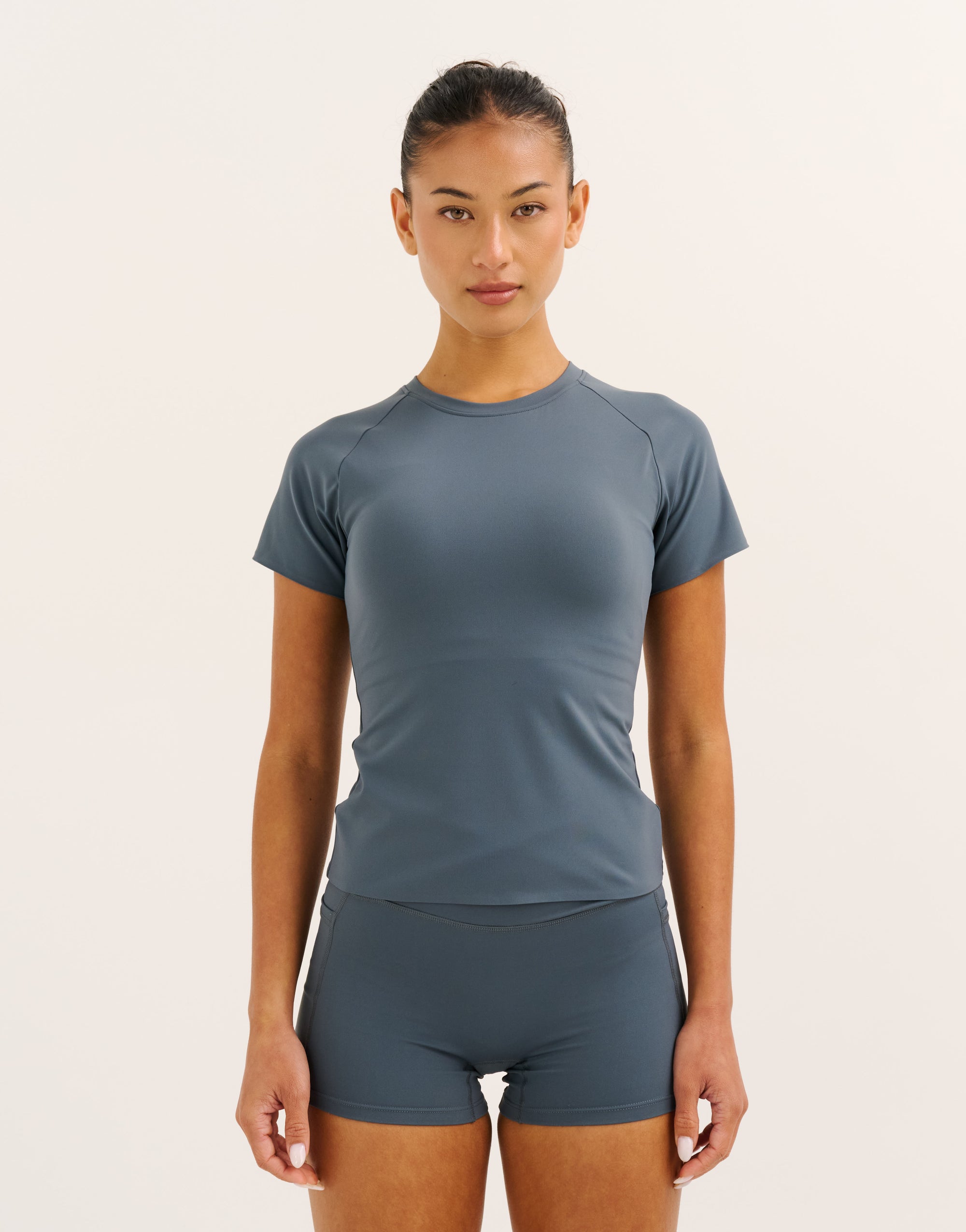 Nova Mesh Tee - Storm Grey