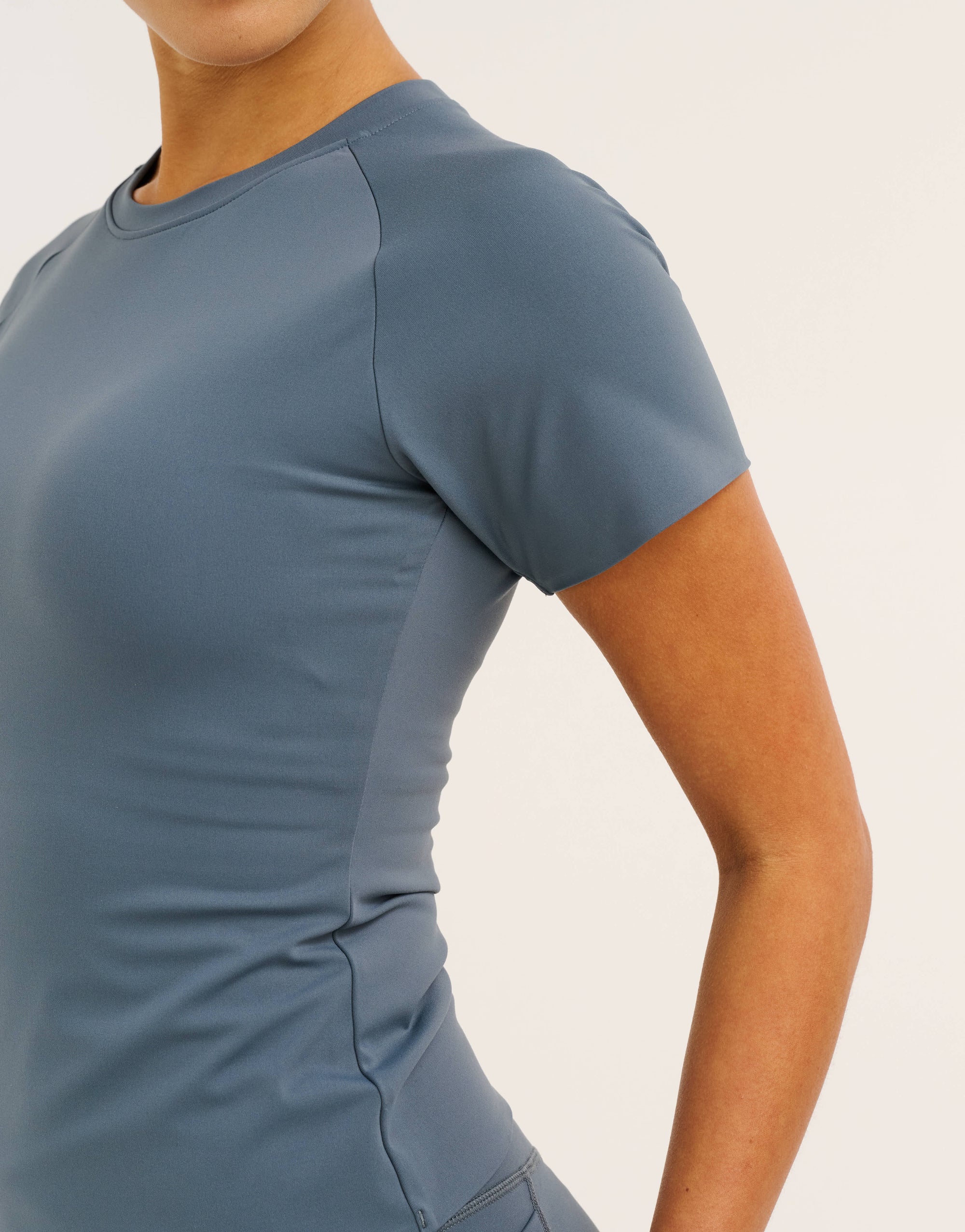 Nova Mesh Tee - Storm Grey