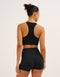 Nova Lycra® Pocket Racer Bra - Phantom Black