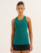 Nova Lycra® Pocket Racer Tank - Teal