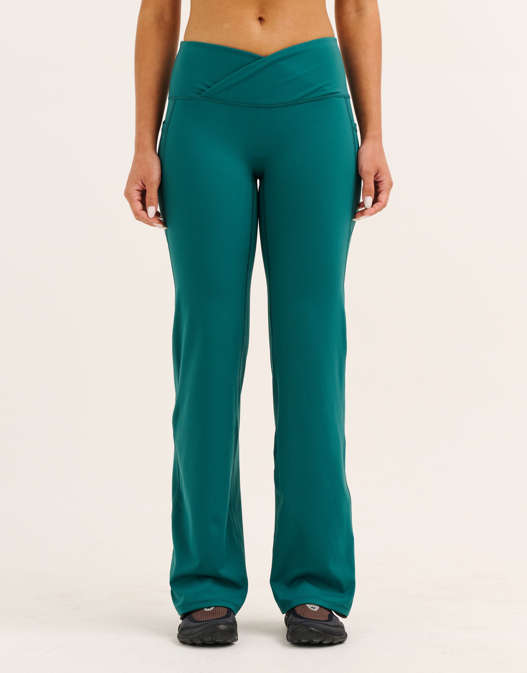 Nova Lycra® Straight Leg Pant - Teal