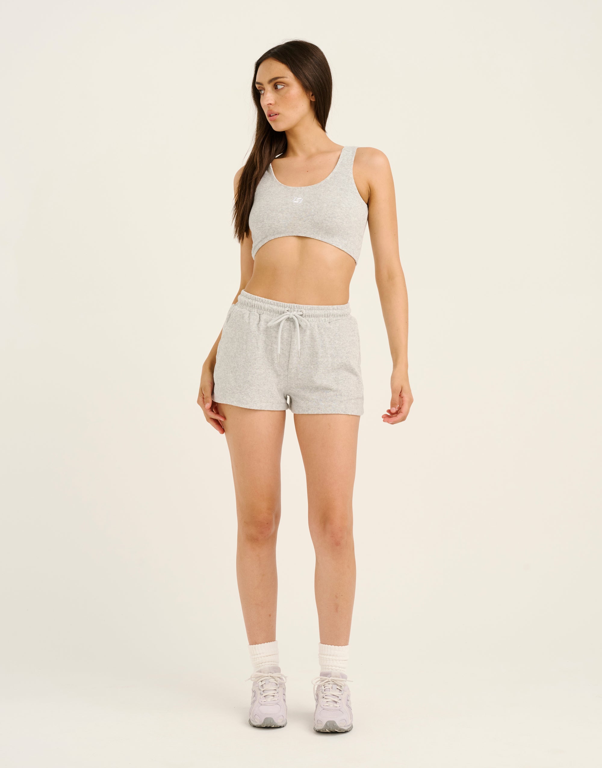 Terry Bra - Grey Marle