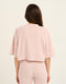 Terry Crop Tee - Mauve