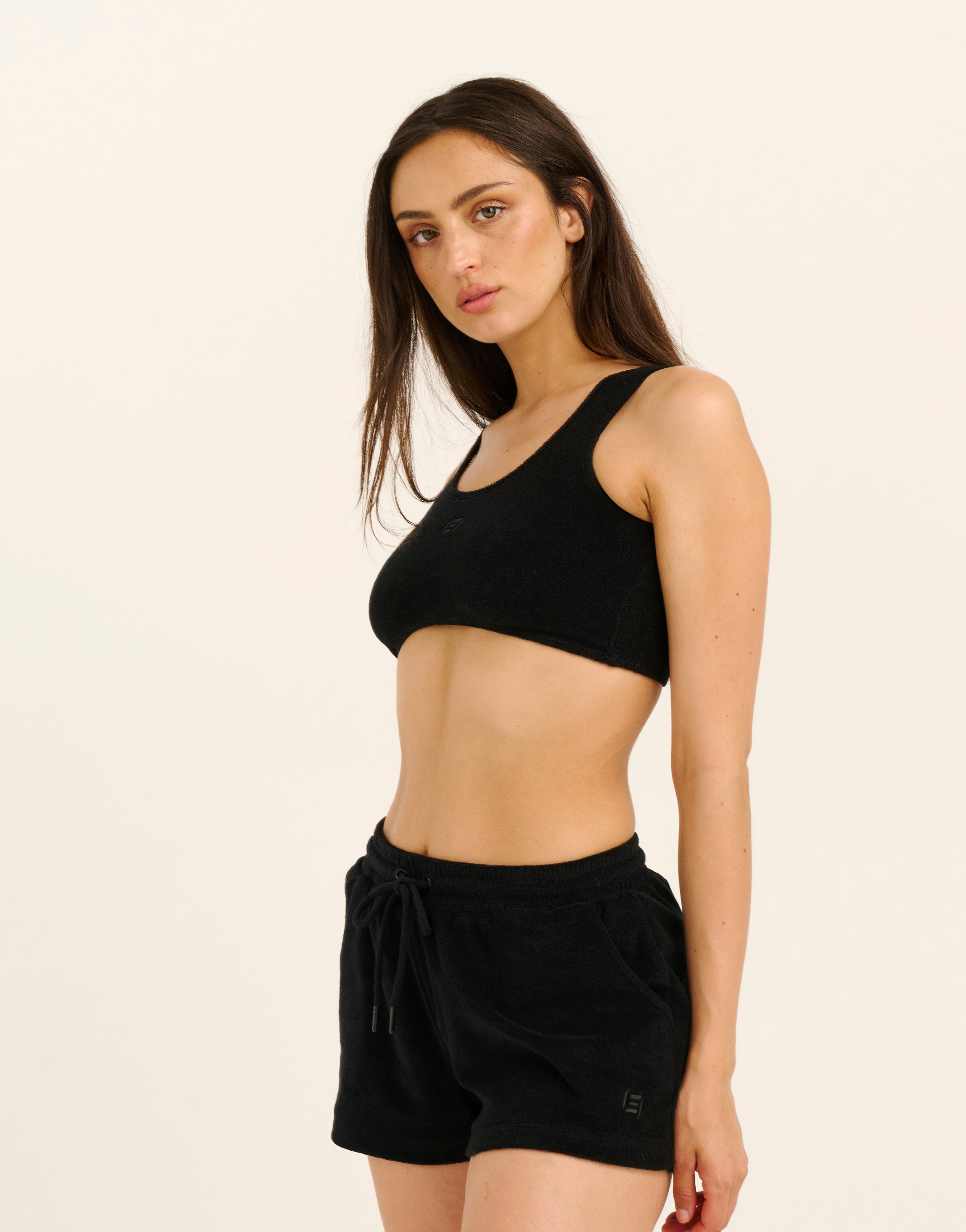 Terry Shorts - Black