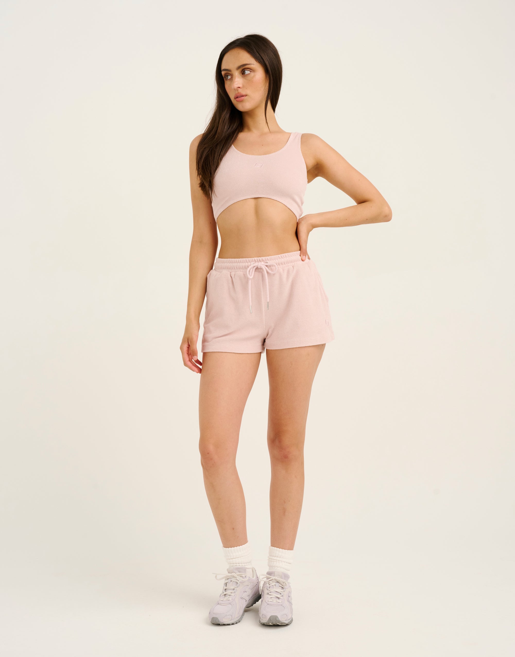 Terry Shorts - Mauve