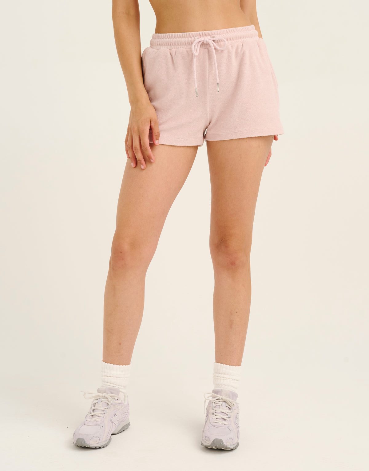 Terry Shorts - Mauve