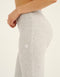 Terry Straight Leg Pant - Grey Marle