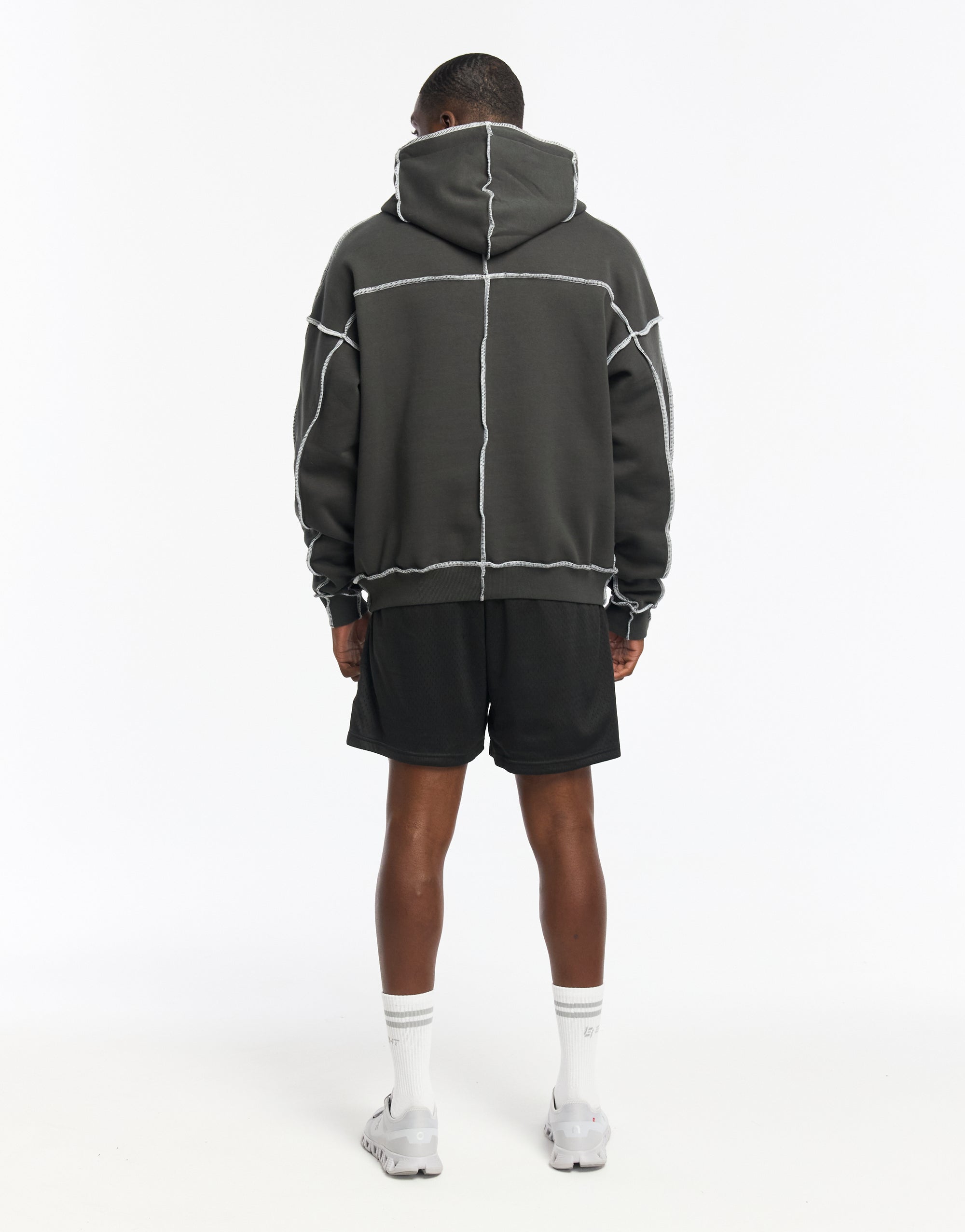 Track Hoodie - Pirate Black