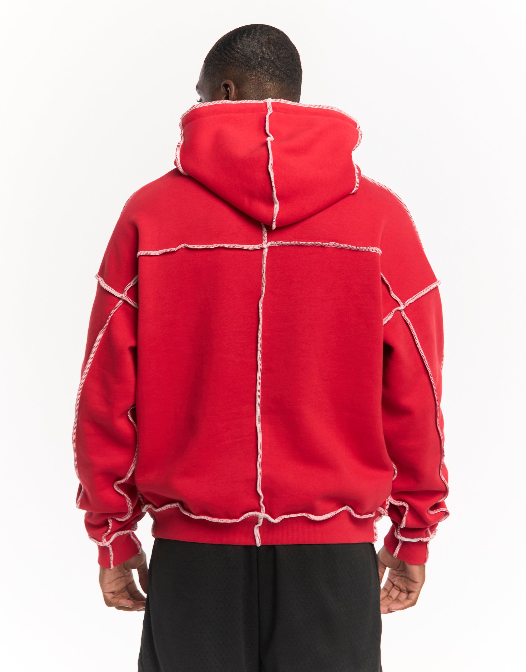 Track Hoodie - Red