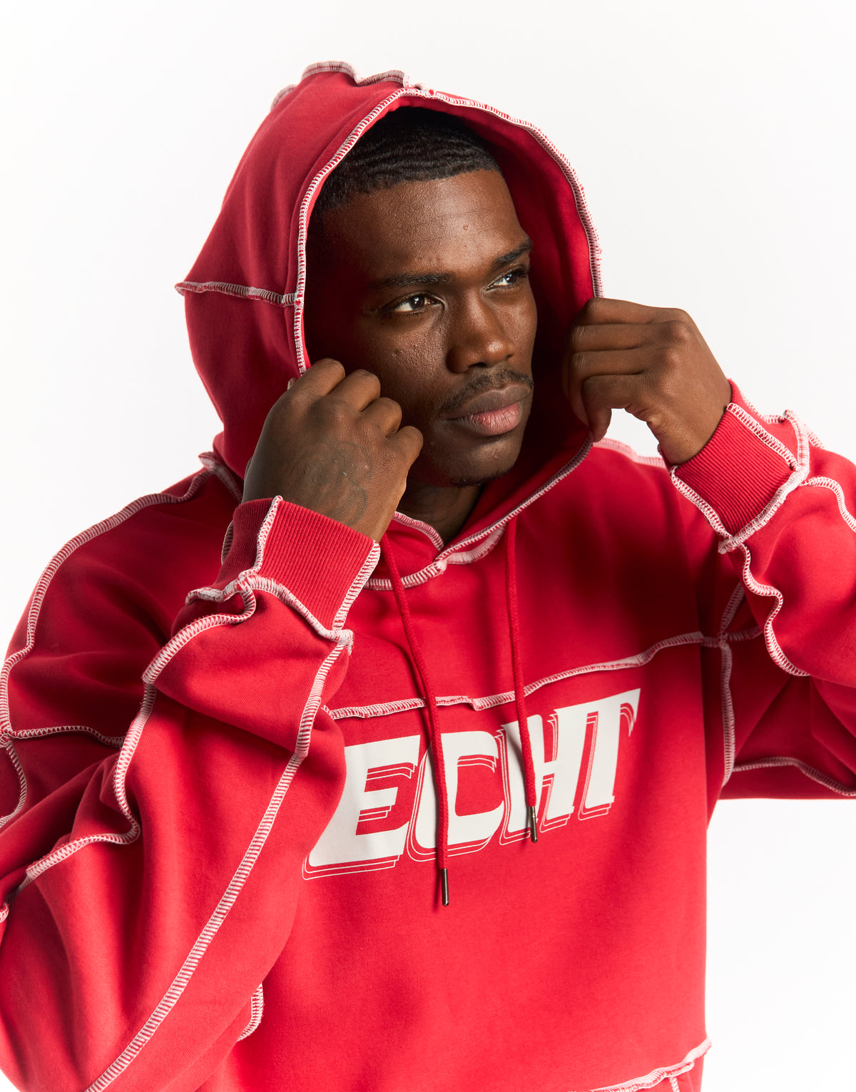 Track Hoodie - Pirate Black