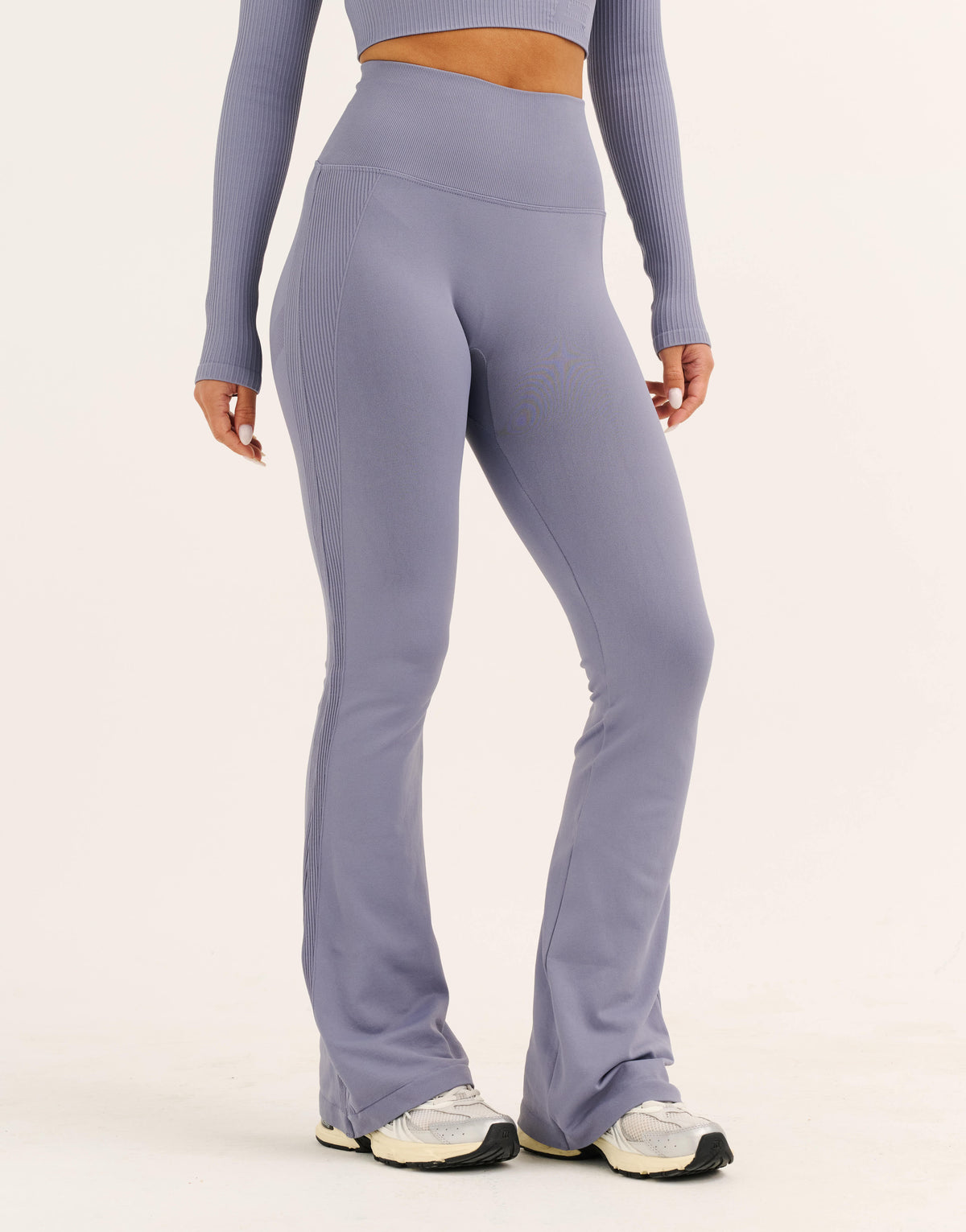 Arise Essential Flare Leggings - Washed Blue