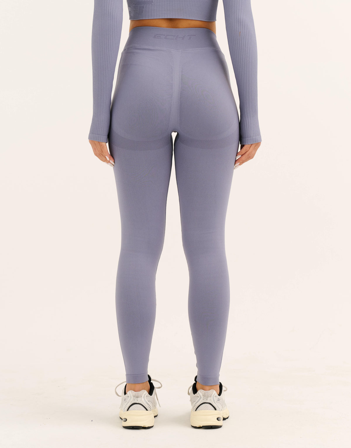 Arise Essential Mid-Waist Leggings V2 - Washed Blue
