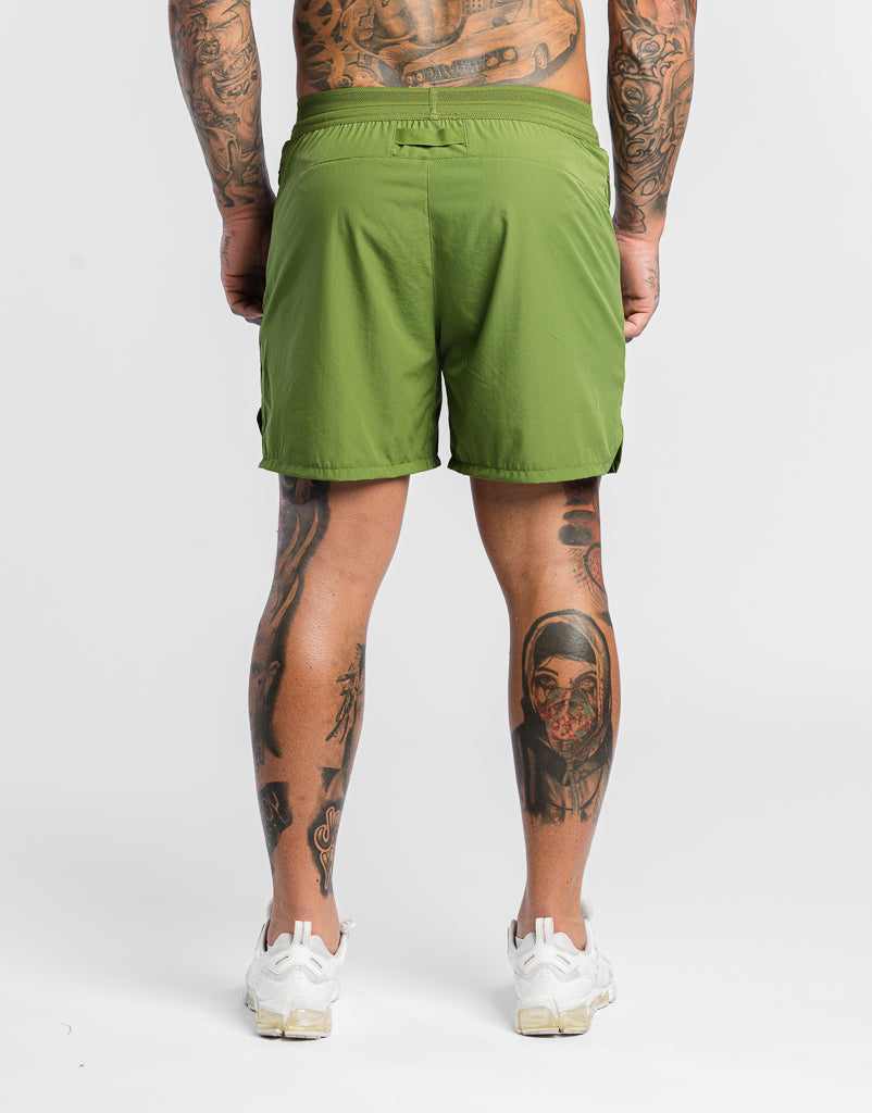 Carbon Shorts - Olive Green