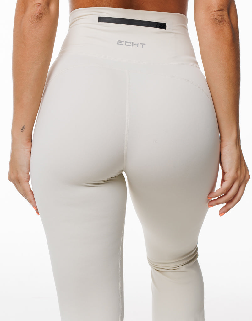 Flare Leggings - Cream