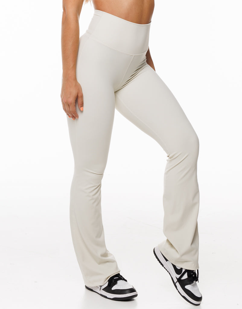 Flare Leggings - Cream